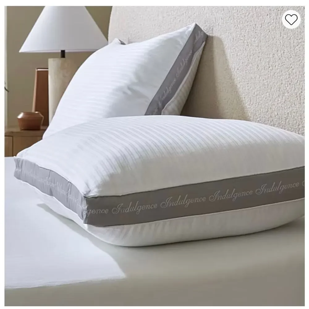Indulgence Down Alternative Side Sleeper Pillow White Standard/Queen